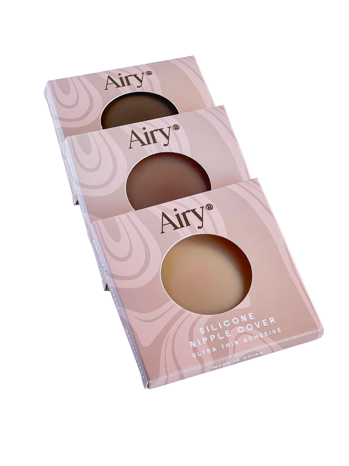 Airy Ultra-Thin Adhesive Nipple Covers | Seamless, Medical-Grade, 3 Colors